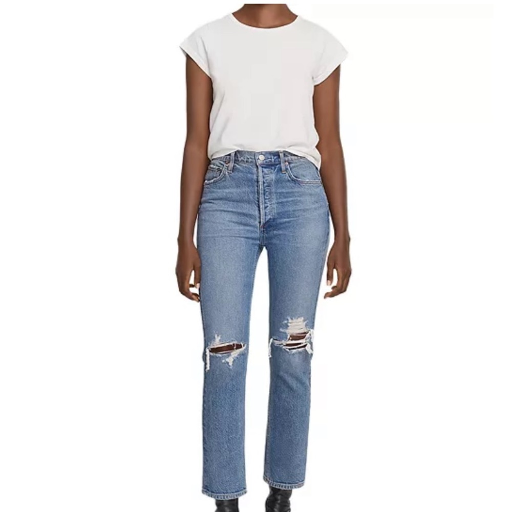 AGOLDE Riley high rise jeans